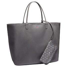 Goyard Bolso Anjou GM Grey Castaño