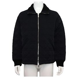 Dior Giacca Bomber Cannage Nera da Uomo Nero