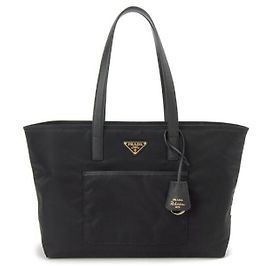 Prada Borsa Tote Reedition Medium Re-Nylon OOO Nero