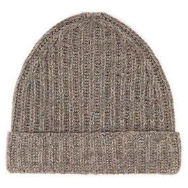 Maison Martin Margiela Wool Blend Beanie Brown