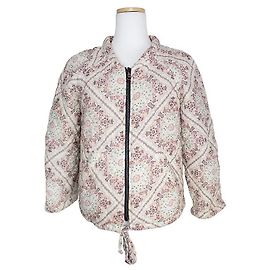 Isabel Marant Steppjacke mit Reißverschluss Weiß
