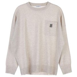 Brunello Cucinelli Kaschmir-Strickware für Damen Weiß
