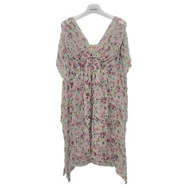 Dolce & Gabbana Vestido de seda Multicolor