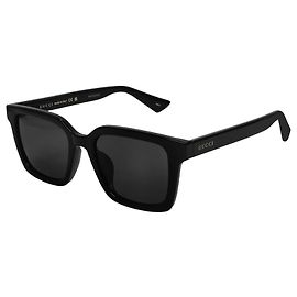 Gucci Sunglasses Asian Fit Acetate Black Unisex Black