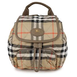Burberry Mini Horseshoe Rucksack Braun