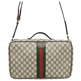 Gucci Borsa da viaggio GG Ophidia Canvas Stripe Multicolore