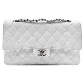 Chanel Caviar Classic Medium Branco