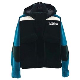 Louis Vuitton Giacca antivento in velluto Technical Tape Multicolore