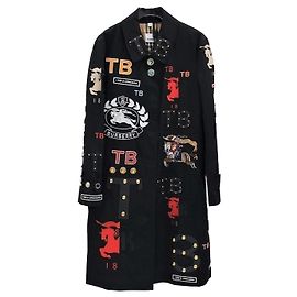 Burberry TV Limited Edition TB Stud Multi-Embroidered Trench Coat Multiple colors