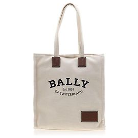 Bally Bolsa de ombro com logótipo para mulher CRYSTALIA ST Branco