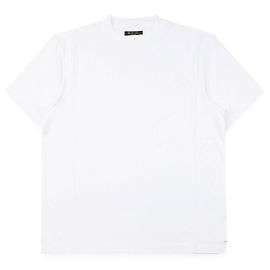 Loro Piana Basic Baumwoll-T-Shirt mit kurzen Ärmeln (White) Weiß