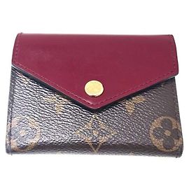 Louis Vuitton Zoe Geldbörse Fuchsia Pink