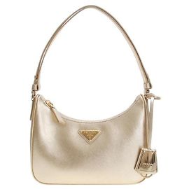 Prada Mini sac en cuir Saffiano stamp: NZV JOU Orange