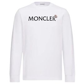 Moncler Sweatshirt de algodão Branco