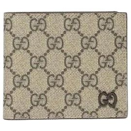 Gucci Cartera GG Detail Castaño