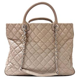 Chanel Saco de mão e de ombro Caviar Paradox Marrom