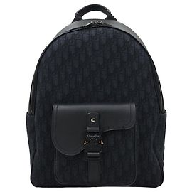 Dior Oblique Saddle Jacquard Zip Backpack Multiple colors