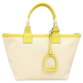Hermès Bolso Canvas Staple stamp Multicolor