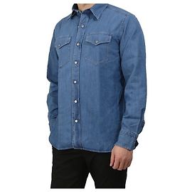 Tom Ford Blue Cloth Shirt Blue