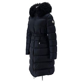 Moncler Boeidic Long Padded Jacket Blue