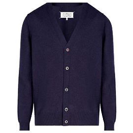 Maison Martin Margiela Maison Margiela Kaschmir-Cardigan Schwarz