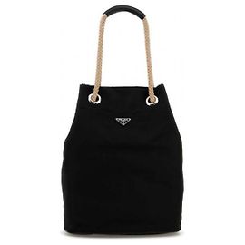 Prada Re-Edition Mariner Re-Nylon Medium Tote Bag OOO Black