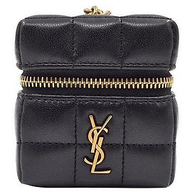 Saint Laurent Sac Cube Matelassé Noir