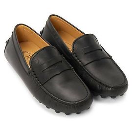 Tod's Leather Gommino Bubble Schwarz