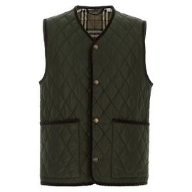 Burberry quilted nylon vest Black