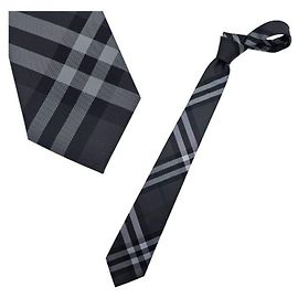 Burberry Black Cloth Tie Black