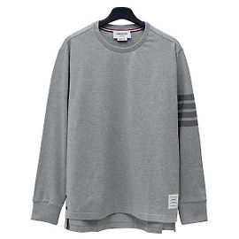 Thom Browne Jersey-Sweatshirt mit Rundhalsausschnitt für Herren Braun