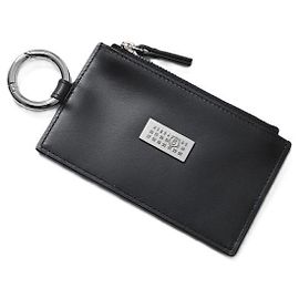 Maison Martin Margiela Leather Card Wallet Black Black