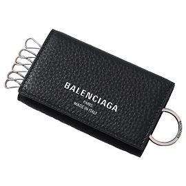 Balenciaga Portachiavi e carte in pelle Nero