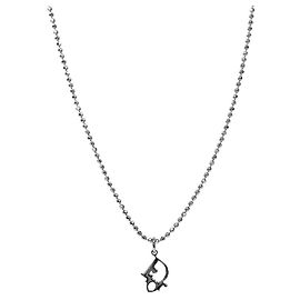 Dior Collar Oblique Silver Plata
