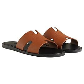 Hermès Sandali ciabatte Izmir da uomo Gold D'oro