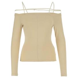 Jacquemus Le Tshirt Sierra Doré Doré
