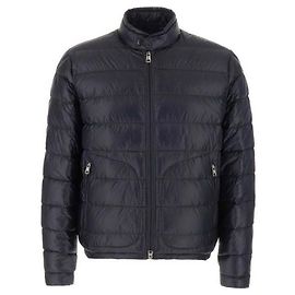 Moncler Giacca corta in piumino richiudibile Nero