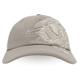 Burberry Boné de beisebol de algodão Branco