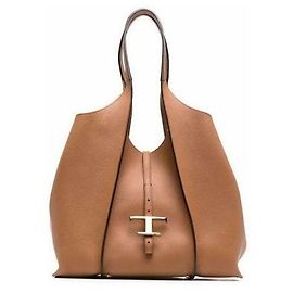 Tod's Saco Shopper Timeless Medium Marrom