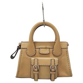 Chloé Edith Mini Tote Bag Silber