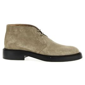 Tod's Botas de camurça de pele de bezerro Dourado