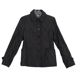 Burberry Pernelli Quilted Jacket Size Black