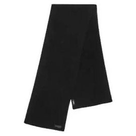 Versace Logo-Strickschal Schwarz