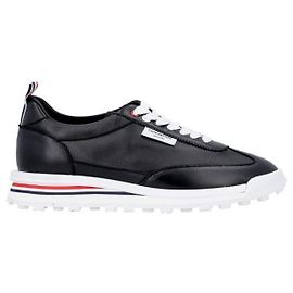 Thom Browne Soft Nappa RWB Tech Runner Sneaker Schwarz