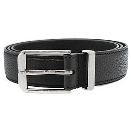 Cintura Gucci in pelle nera Nero