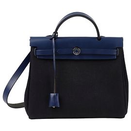 Hermès Sac à main cabas Noir