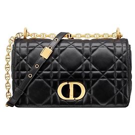 Borsa Dior Soft Caro Small nera Nero