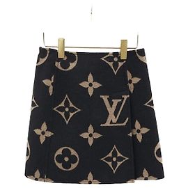 Louis Vuitton Jupe Monogramme Édition Limitée Noir