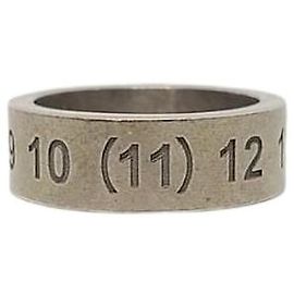 Maison Martin Margiela Numerischer Ring aus Silber Silber