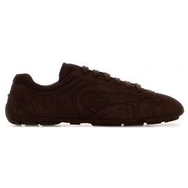 Prada Sneakers Monte Carlo Reedition in camoscio Marrone